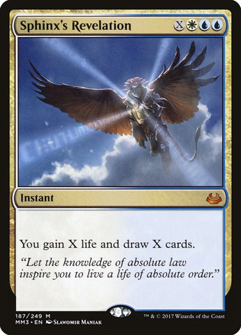 Sphinx's Revelation [MM3 - 187]