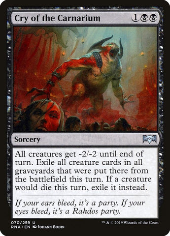 Cry of the Carnarium [RNA - 70]