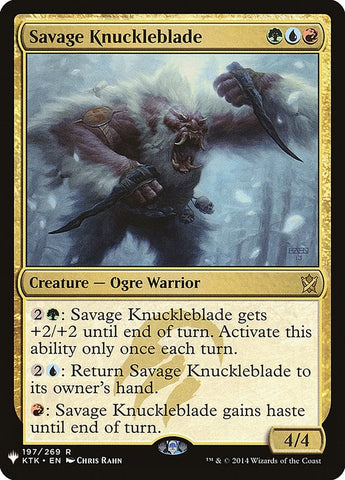 Savage Knuckleblade [LIST - 197]