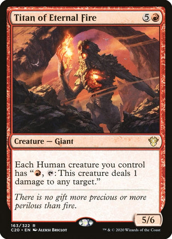 Titan of Eternal Fire [C20 - 163]