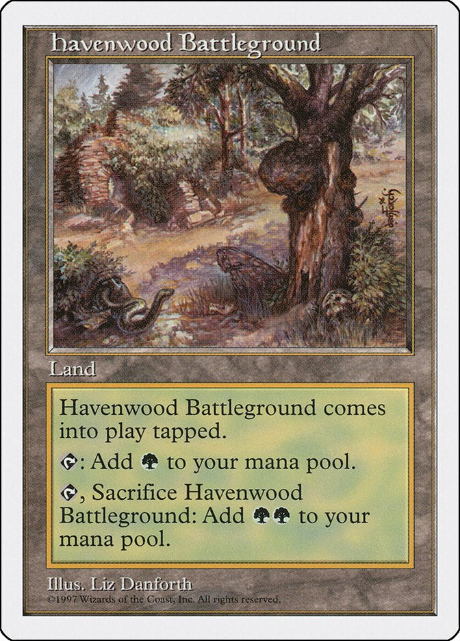 Havenwood Battleground [5ED - N/A]