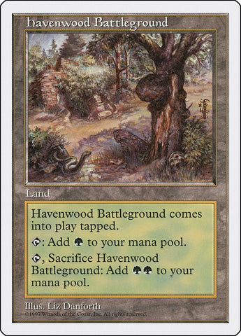 Havenwood Battleground [5ED - N/A]