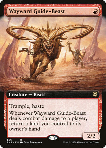 Wayward Guide-Beast (Extended Art) [ZNR - 356]