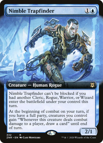 Nimble Trapfinder (Extended Art) [ZNR - 332]