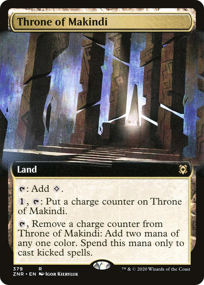 Throne of Makindi (Extended Art) [ZNR - 379]