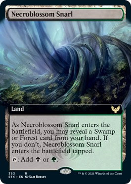 Necroblossom Snarl (Extended Art) [STX - 363]