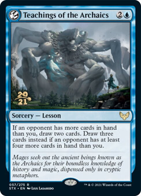 Teachings of the Archaics [PRE - 57]