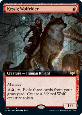 Kessig Wolfrider (Extended Art) [VOW - 379]