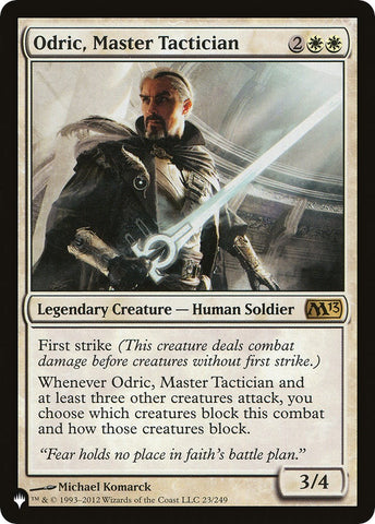 Odric, Master Tactician [LIST - 23/249]