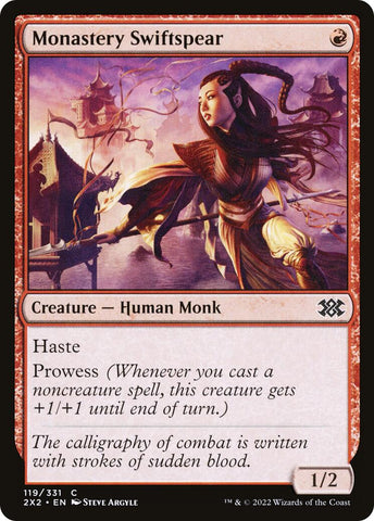 Monastery Swiftspear [2X2 - 119]
