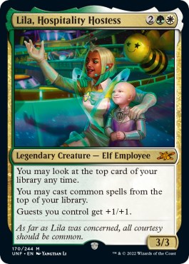 Lila, Hospitality Hostess (Galaxy Foil) [UNF - 456]