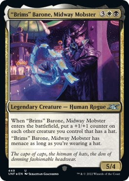 "Brims" Barone, Midway Mobster (Galaxy Foil) [UNF - 449]