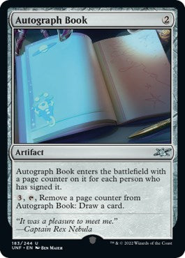 Autograph Book [UNF - 183]