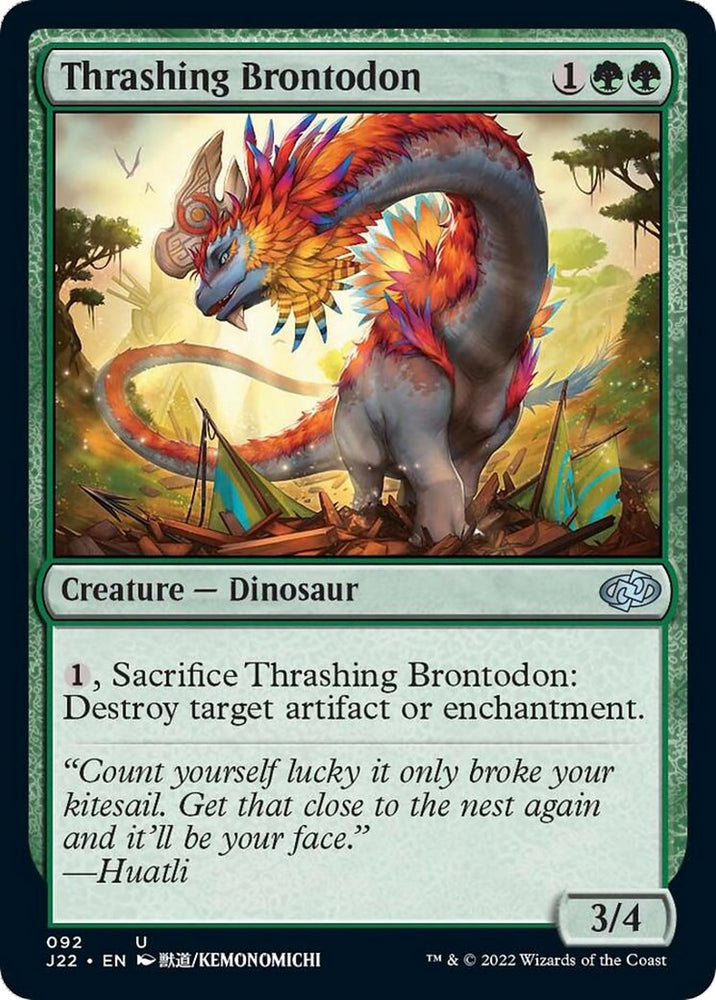 Thrashing Brontodon [J22 - 92]