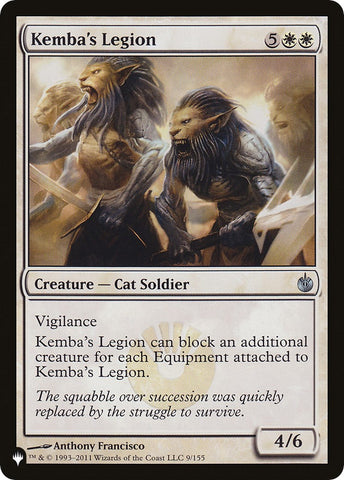 Kemba's Legion [LIST - 9/155]