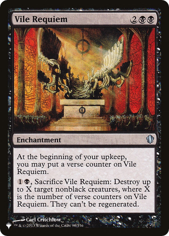 Vile Requiem (C13) [LIST - 98/356]