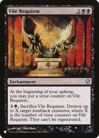 Vile Requiem (C13) [LIST - 98/356]