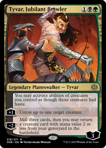 Tyvar, Jubilant Brawler [PPONE - 218]