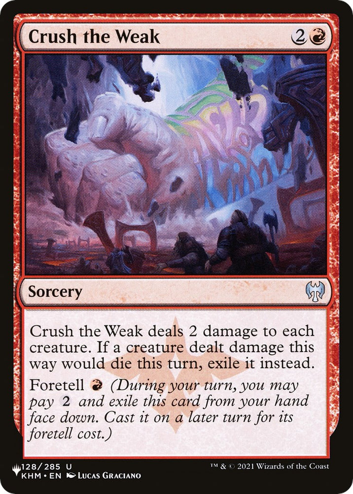 Crush the Weak [LIST - 128/285]