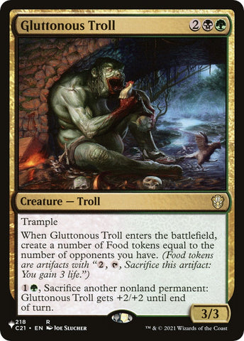 Gluttonous Troll [LIST - 218/081]