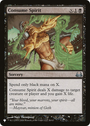 Consume Spirit [LIST - 56/62]