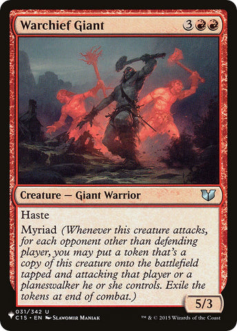 Warchief Giant [LIST - 031/342]