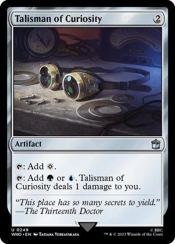 Talisman of Curiosity [WHO - 249]