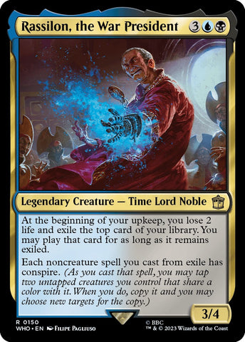 Rassilon, the War President [WHO - 150]