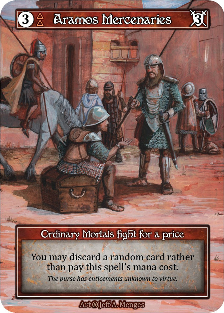 Aramos Mercenaries (Foil) [B - 000]