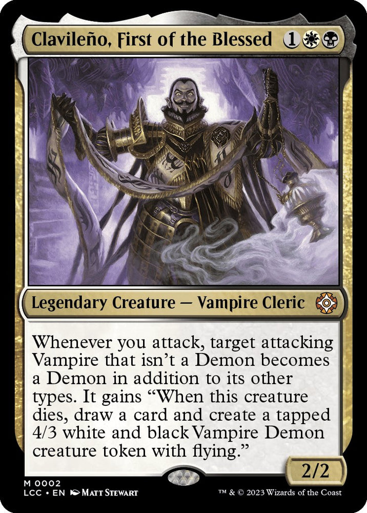 Clavileno, First of the Blessed [LCC - 2]