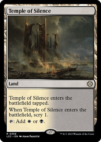 Temple of Silence [LCC - 358]