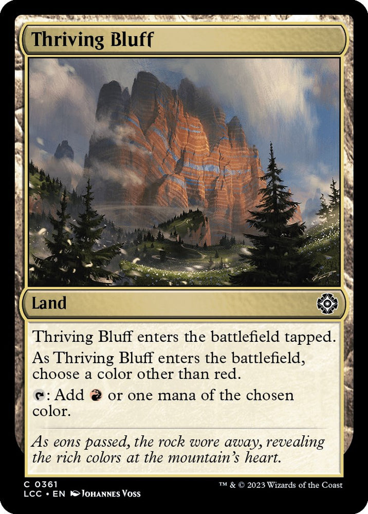 Thriving Bluff [LCC - 361]