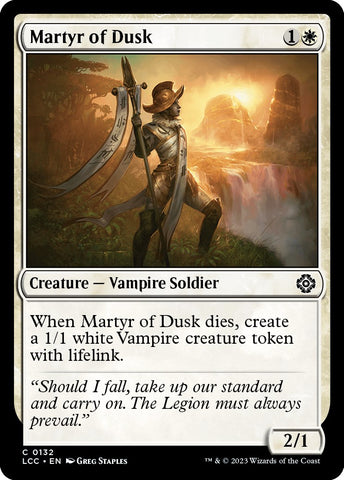 Martyr of Dusk [LCC - 132]