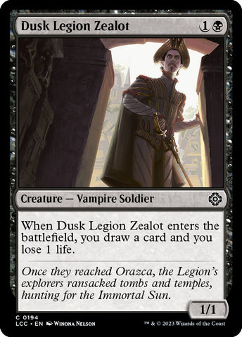 Dusk Legion Zealot [LCC - 194]