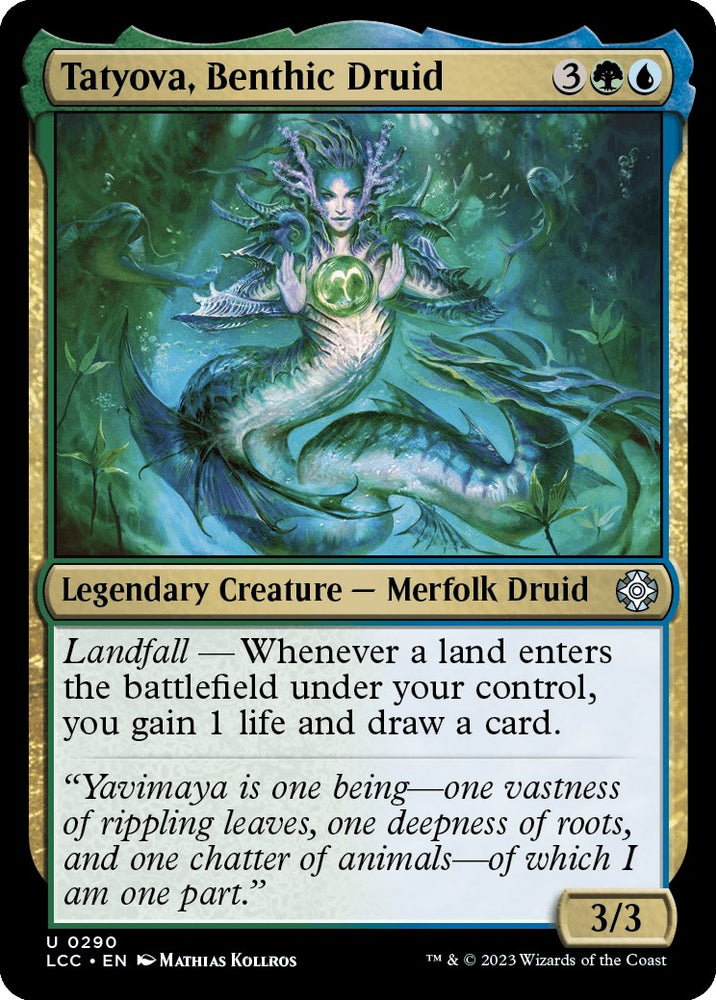 Tatyova, Benthic Druid [LCC - 290]