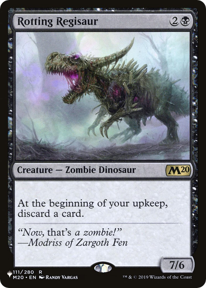 Rotting Regisaur [LIST - 111/280]