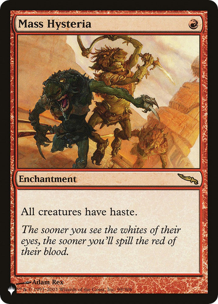 Mass Hysteria [LIST - 99/306]