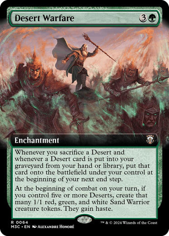 Desert Warfare (Extended Art) [M3C - 64]