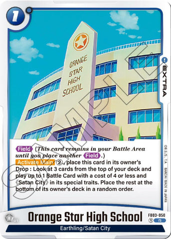 Orange Star High School [FB03 - FB03-050]