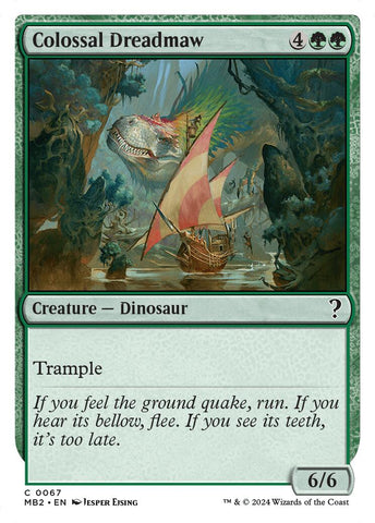 Colossal Dreadmaw (White Border) [MB2 - 67]