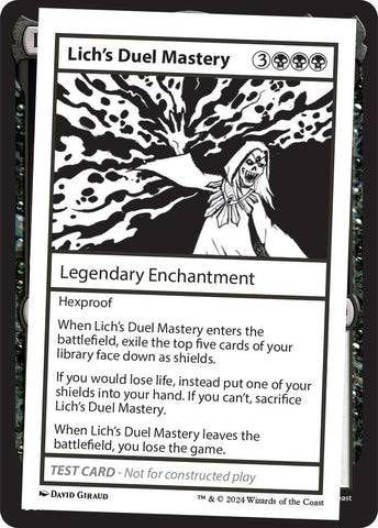 Lich's Duel Mastery [MB2PC - N/A]