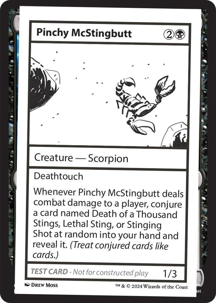 Pinchy McStingbutt [MB2PC - N/A]