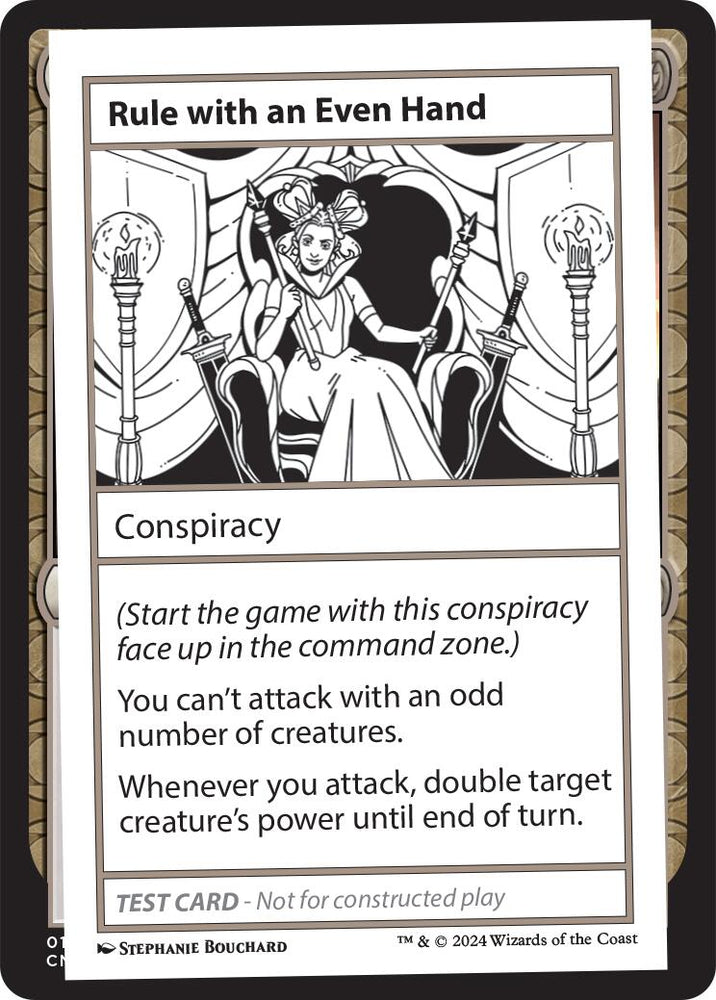 Rule with an Even Hand [MB2PC - N/A]