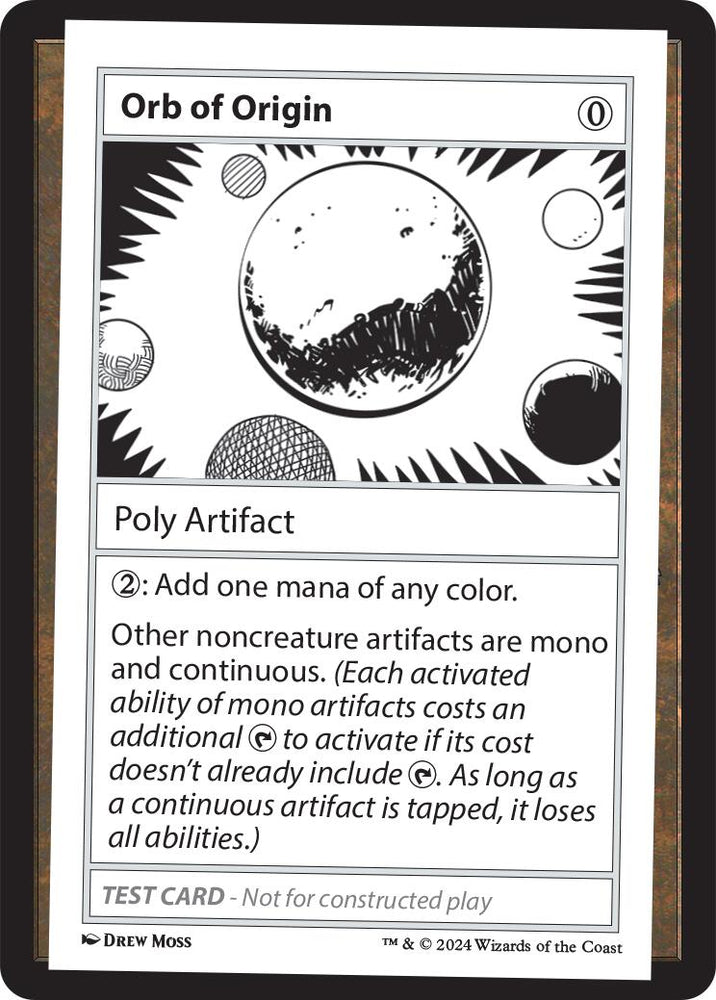 Orb of Origin [MB2PC - N/A]