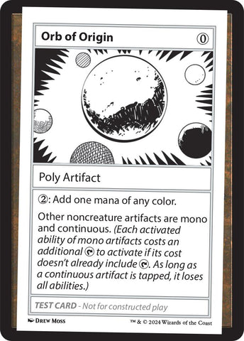 Orb of Origin [MB2PC - N/A]