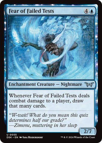 Fear of Failed Tests [DSK - 55]