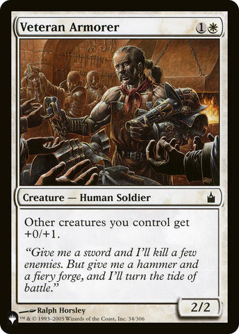 Veteran Armorer [LIST - 34/306]