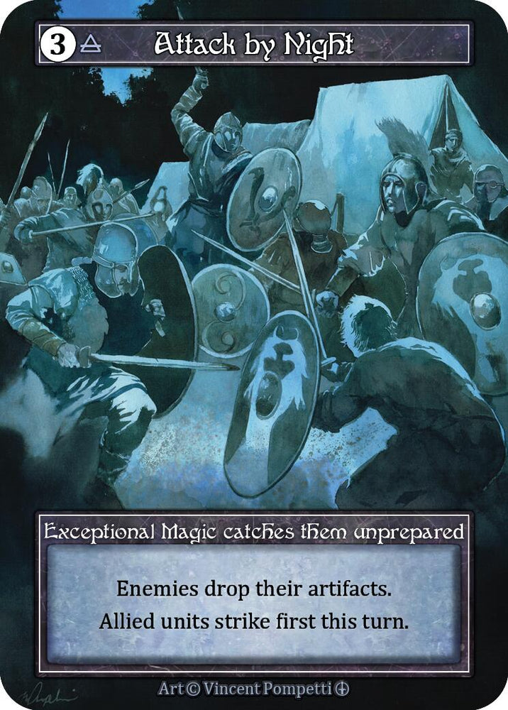 Attack by Night (Foil) [ART - 000]