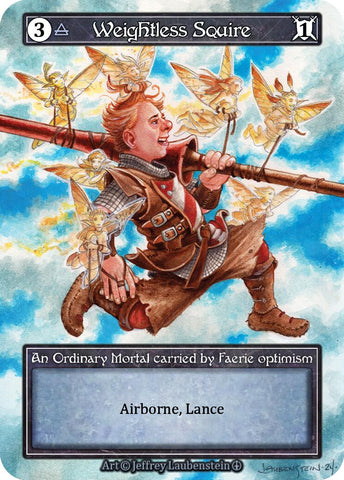 Weightless Squire (Foil) [ART - 000]