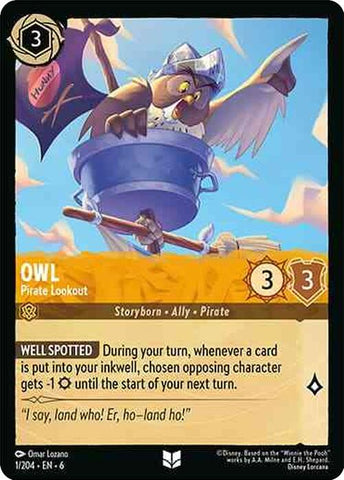 Owl - Pirate Lookout [6 - 1/204]